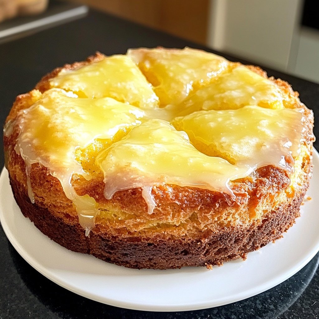 Zitronenkuchen mit Öl