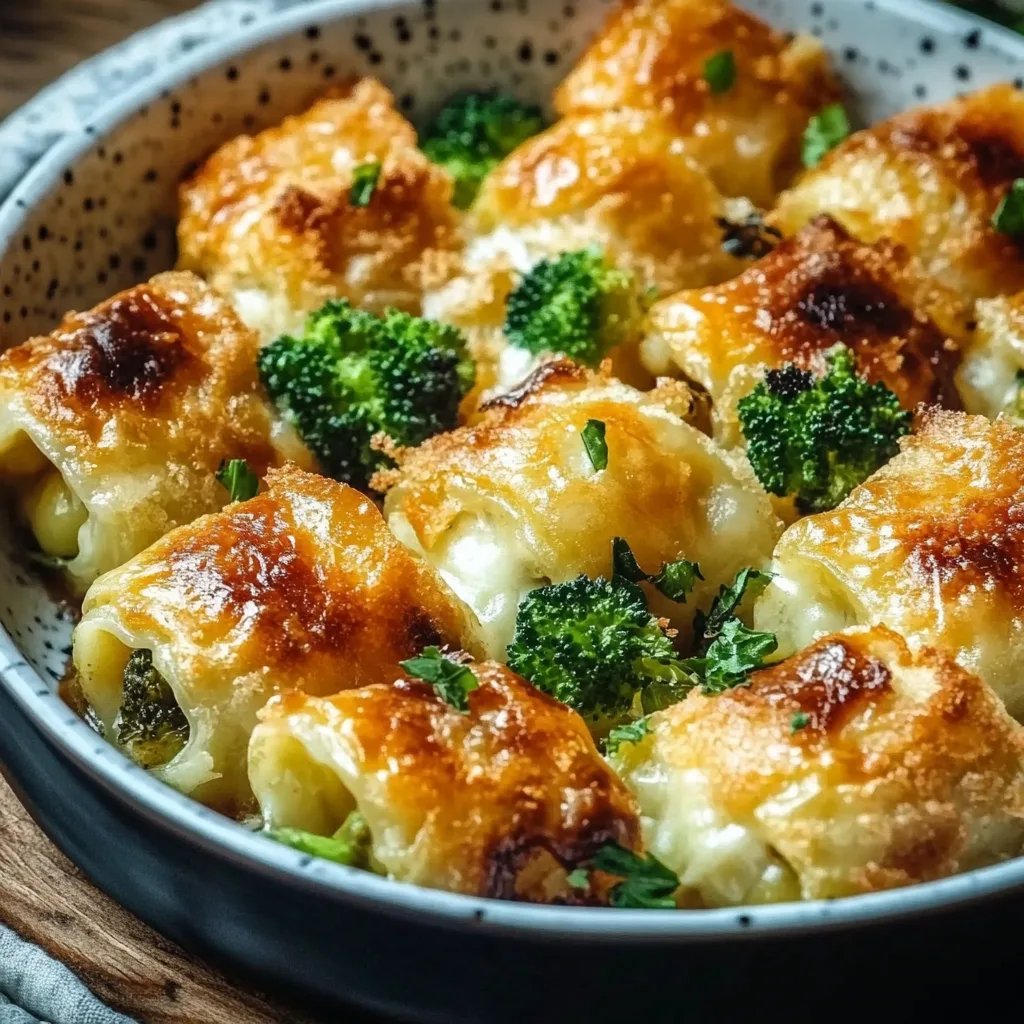 Kartoffel-Brokkoli-Auflauf mit Sahnesauce