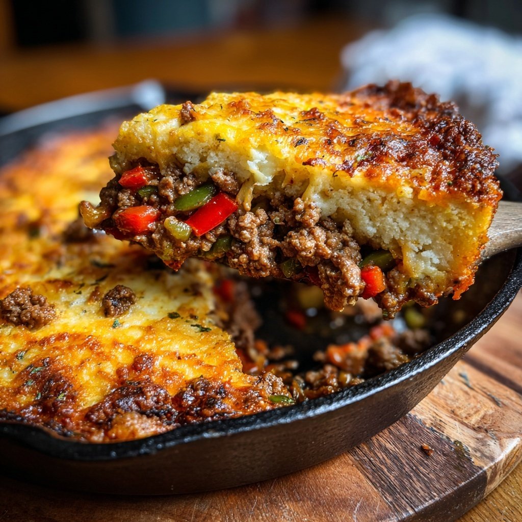 Blumenkohl Hack Pfanne Low Carb