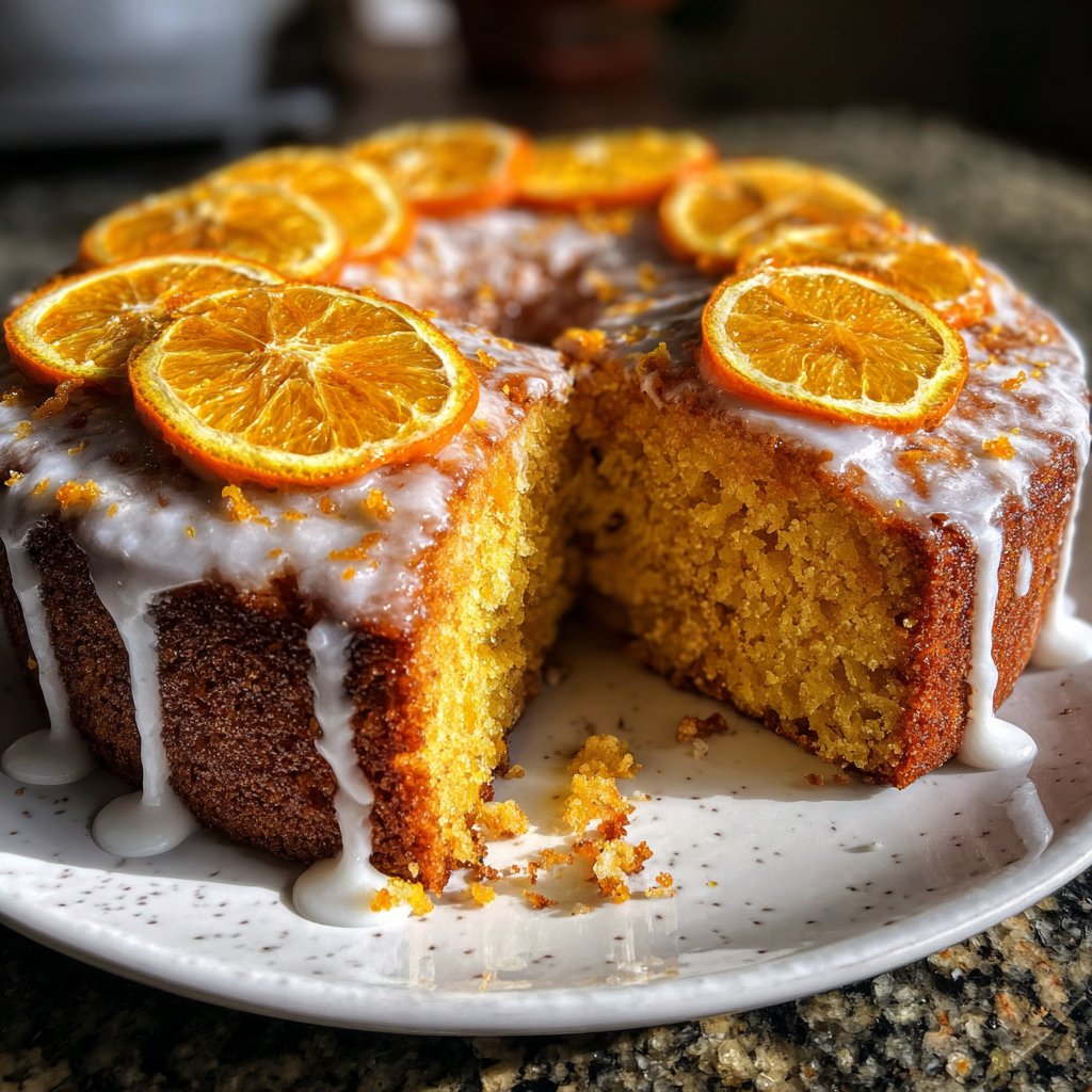 Karottenkuchen Mit Orangen