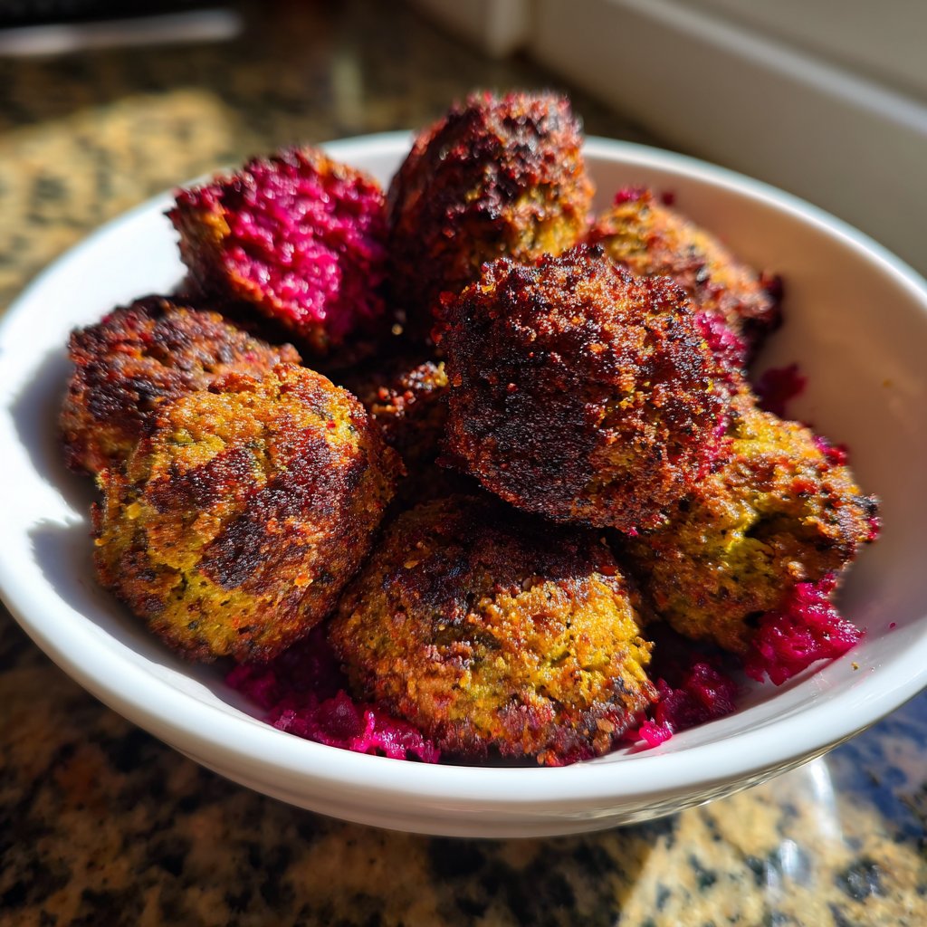 Falafel mit Rote-Bete
